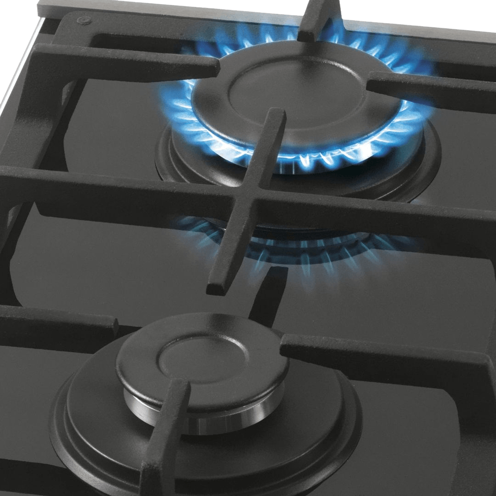 Cooktop a Gás Fischer, 2 Bocas, Vidro Platinum 2734960652 Catral