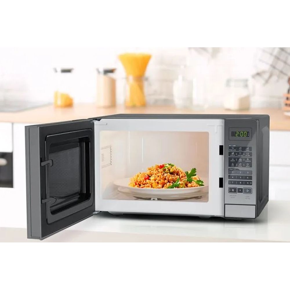 MicroOndas Midea 20L Prata Espelhado MRAE22 220V Catral