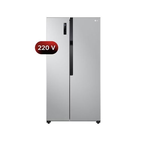 Geladeira/refrigerador 509 Litros 2 Portas Inox Side By Side - LG - 220v - Gc-b187pqam